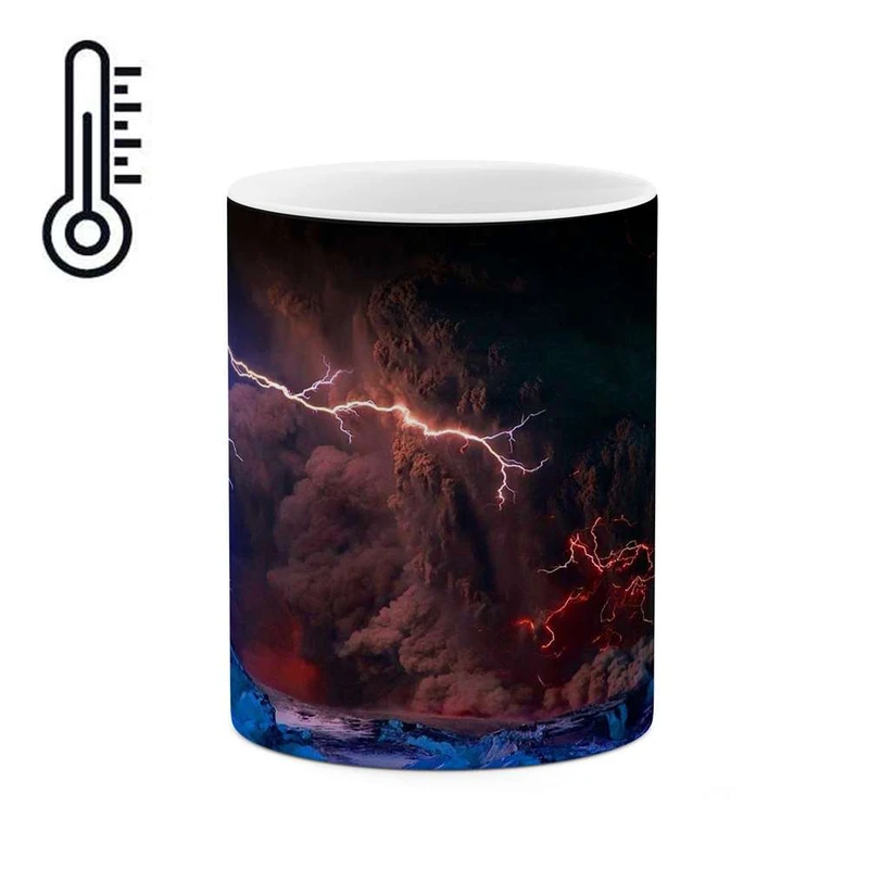 ماگ حرارتی کاکتی مدل رعد و برق کد  mgh12597