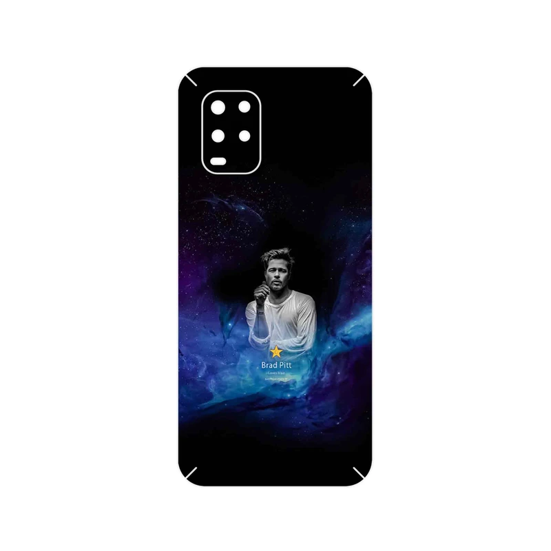 برچسب پوششی ماهوت مدل Brad Pitt مناسب برای گوشی موبایل شیائومی Mi 10 Lite 5G