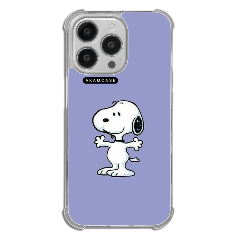 کاور آکام مدل AMCWTA13PRO-SNOOPY8 مناسب برای گوشی موبایل اپل iPhone 13 Pro