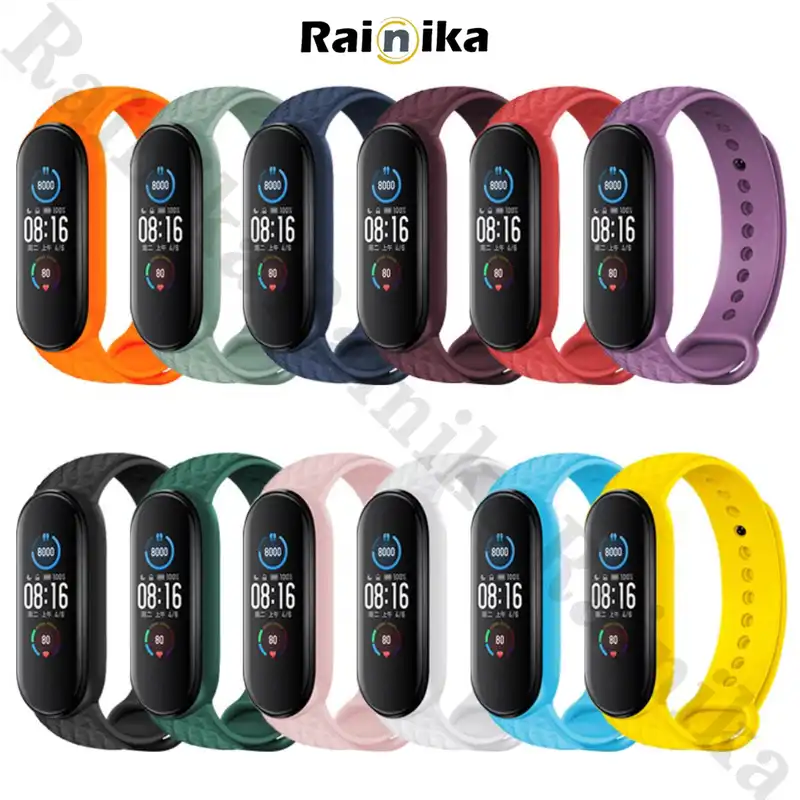 بند رینیکا مدل Diamond مناسب برای مچ بند هوشمند شیائومی 6 / 5 Mi Band