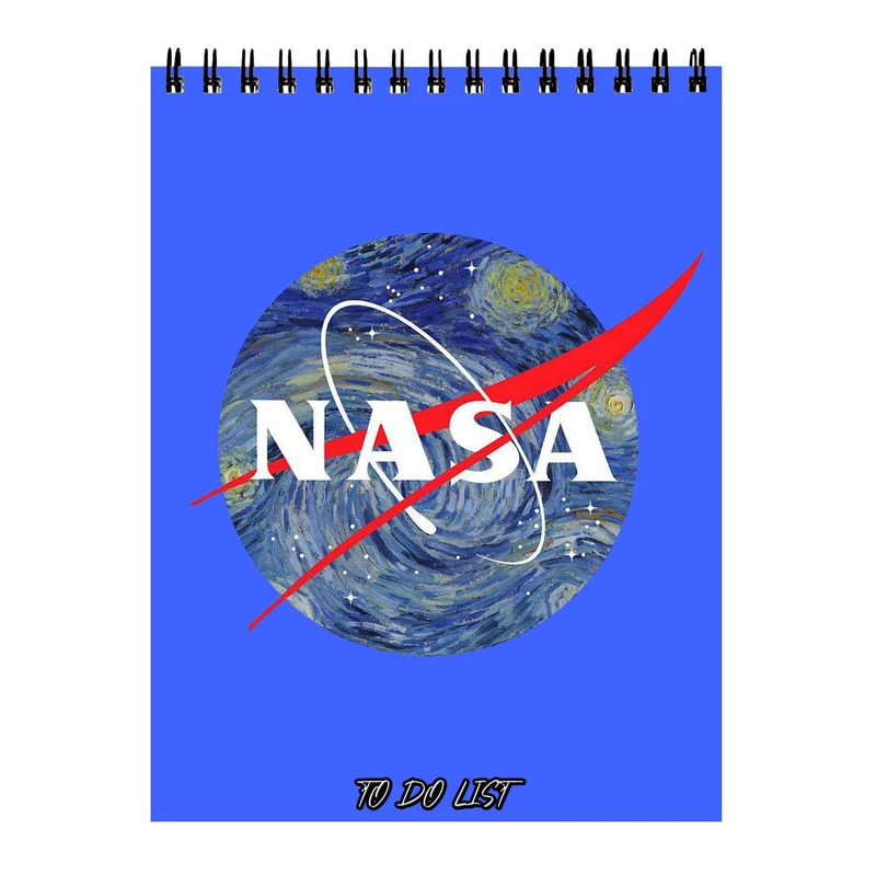 دفتر برنامه ریزی 50 برگ طرح ناسا شب پرستاره کد 2921