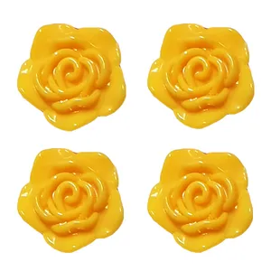 آویز دستبند طرح گل رز کد AD 550 بسته 4 عددی