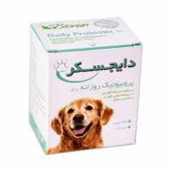 مکمل غذای سگ و گربه بایوران مدل دایجسکر وزن 150 گرم بسته 15 عددی