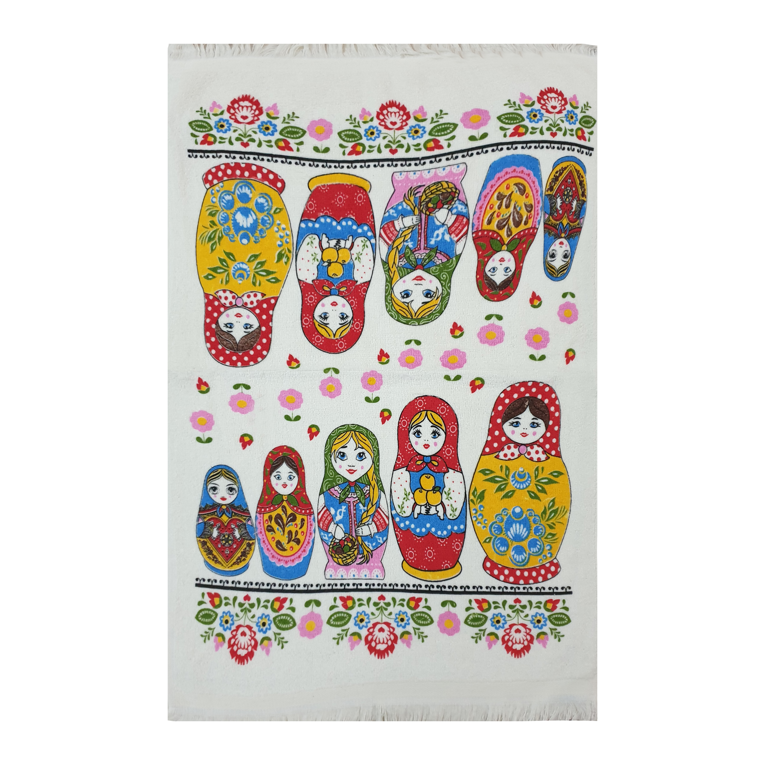   حوله آشپزخانه آکیپک مدل t-girls ابعاد 60×40 سانتی متر