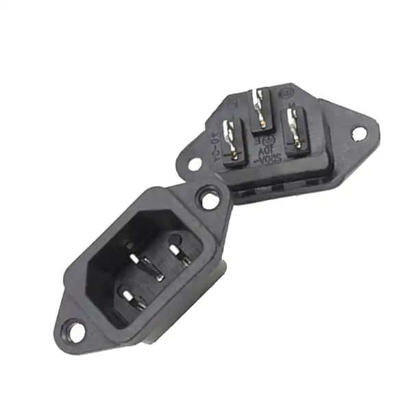 سوکت نری پاور کیس کامپیوتر مدل A22 بسته 4 عددی