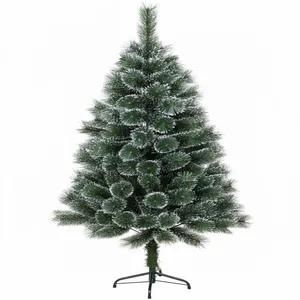 دکوری مدل درخت کریسمس طرح لبه برفی 270 سانتی متر