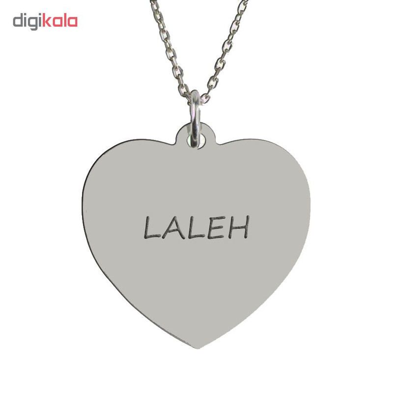 گردنبند نقره زنانه طرح لاله کد 01 گردنبند نقره زنانه طرح لاله کد 01