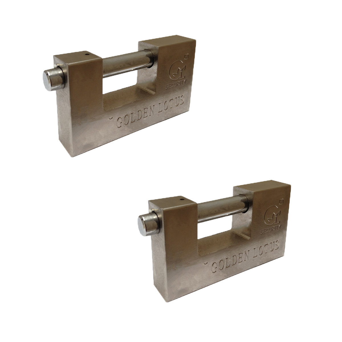 قفل کتابی گلدن لوتوس مدل 100mm بسته 2 عددی