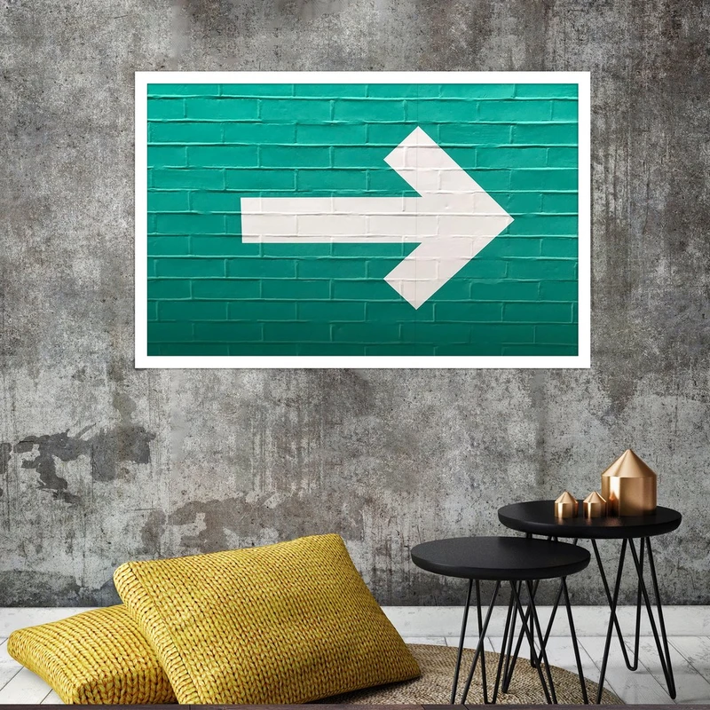 تابلو بکلیت طرح فلش و پیکانه مدل W-S3885