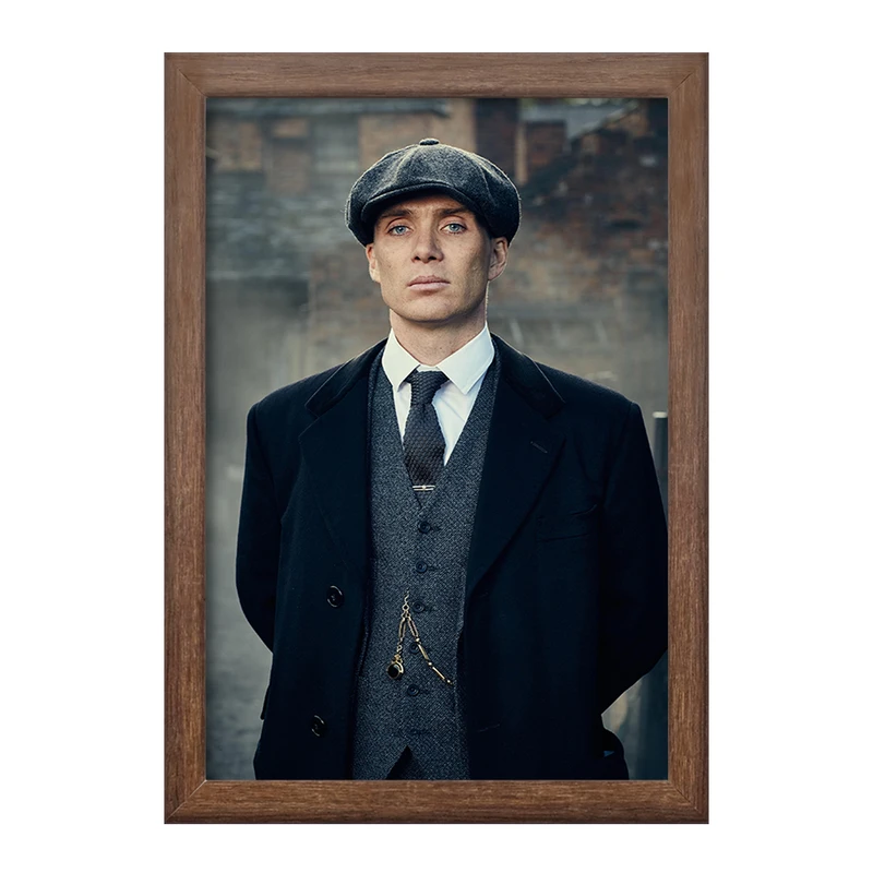 تابلو خندالو طرح کیلین مورفی سریال پیکی بلایندرز Peaky Blinders  کد 4586