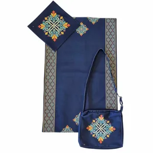 سجاده و جانماز طرح بوته کد 34 به همراه کیف