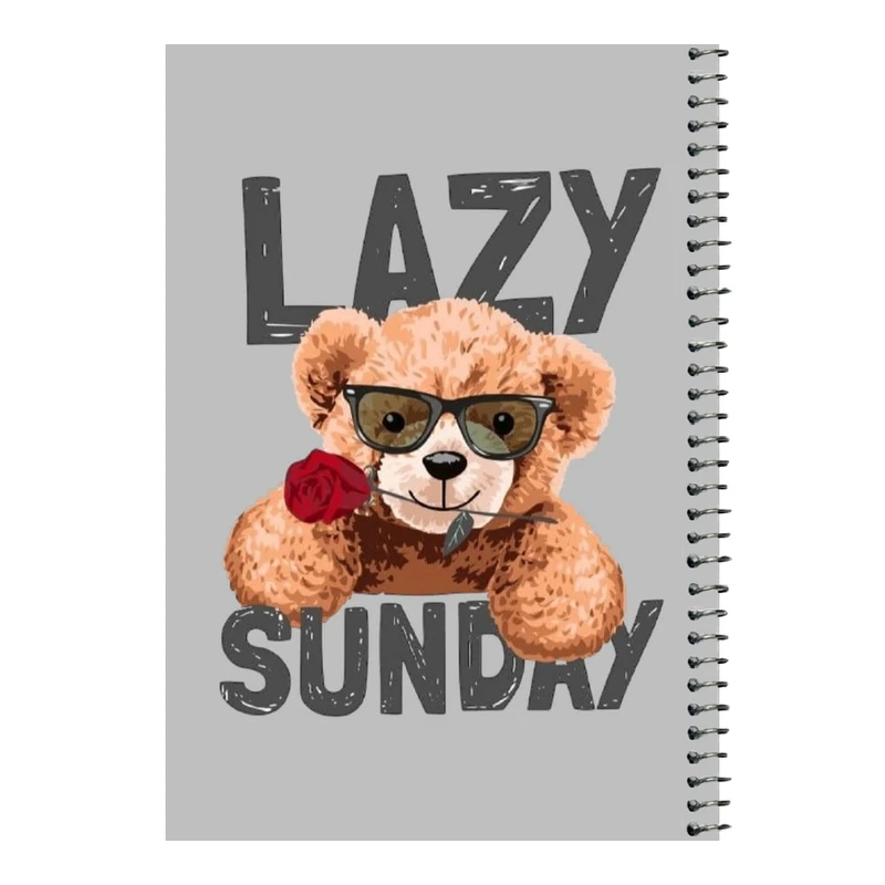 دفتر مشق 80 برگ اس جی مدل تدی گل    