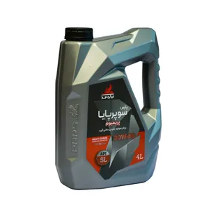روغن موتور خودرو بنزینی نفت پارس مدل سوپرپایا پریمیوم SL 20W-50 حجم 4 لیتر