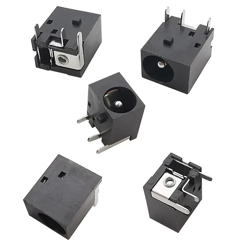 جک مادگی آداپتور مدل 5.5x2.1mm-DC044 بسته 5 عددی