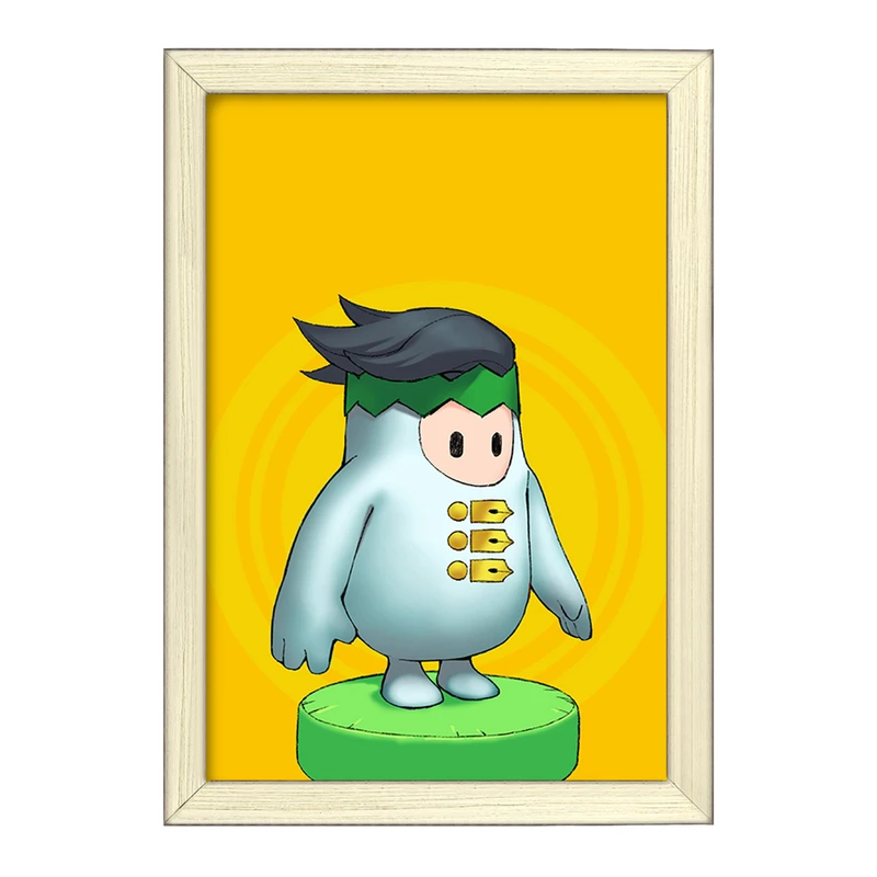 تابلو خندالو طرح بازی فال گایز (Fall Guys) کد 32834