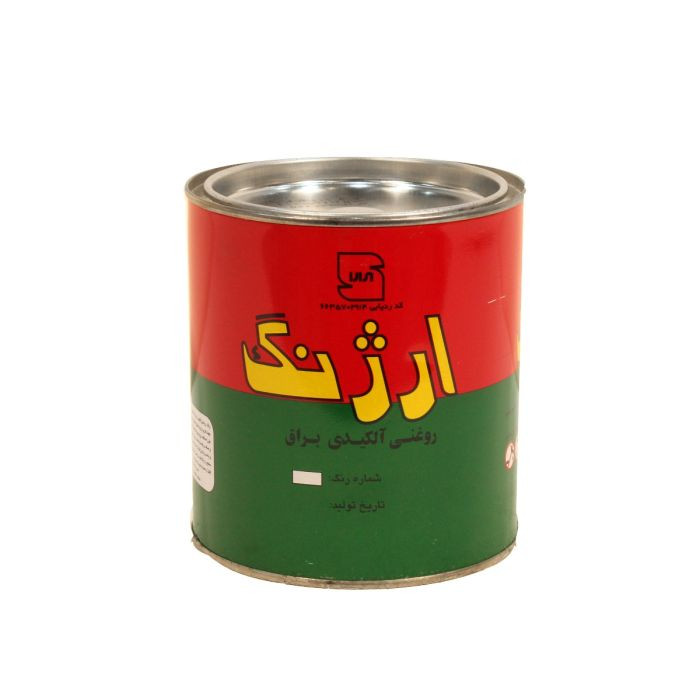 پوشرنگ روغنی براق الکیدی آبی نیسانی ارژنگ کد 561 وزن 1000گرم