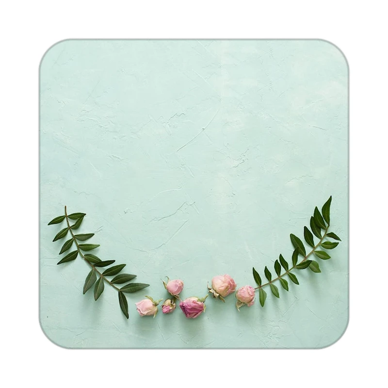 زیر لیوانی کاکتی طرح گل مدل mp17859