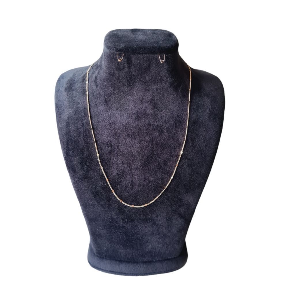 زنجیر زنانه ژوپینگ مدل توپی مینیمال کد 910 -  - 1