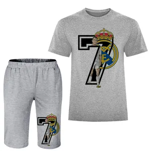 ست تی شرت و شلوارک مردانه مدل رونالدو A261