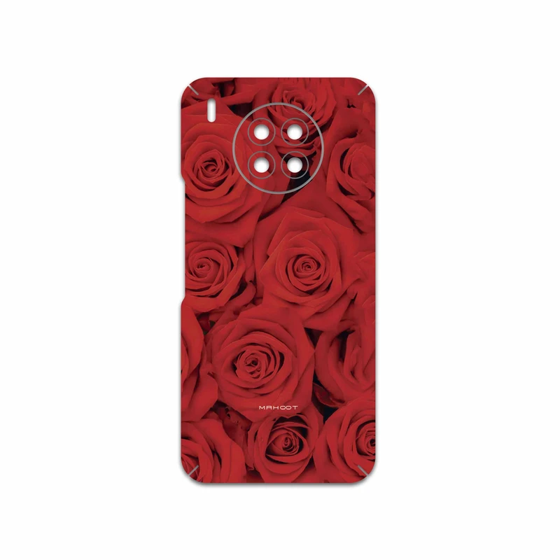 برچسب پوششی ماهوت مدل Red-Flower مناسب برای گوشی موبایل آنر 50 Lite