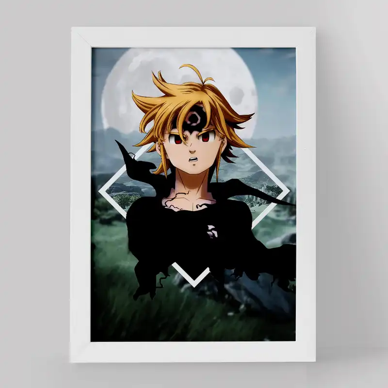 تابلو خندالو مدل ملیوداس انیمه هفت گناه کبیره کد 17519