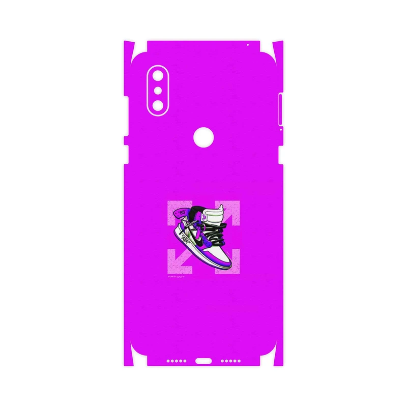 برچسب پوششی ماهوت مدل Nike Air Sneaker Digital Art-FullSkin مناسب برای گوشی موبایل شیائومی Mi Mix 3