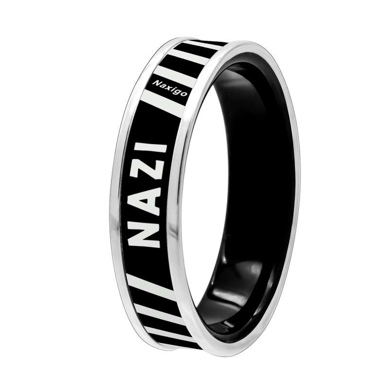 انگشتر ناکسیگو مدل شب تاب طرح نازی کد RB15807