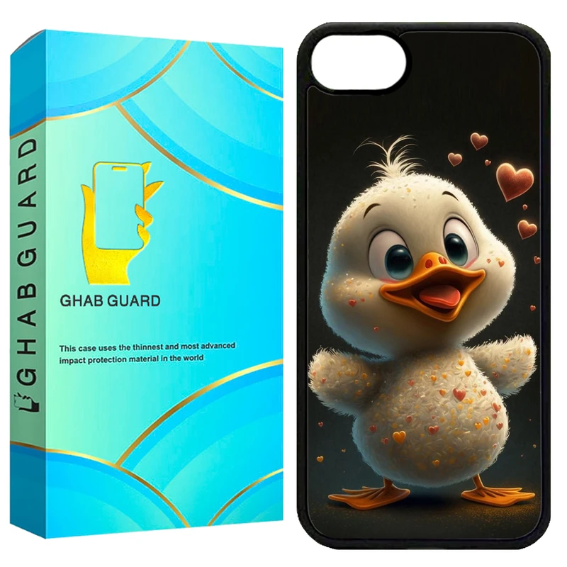 کاور قاب گارد طرح جوجه اردک مدل G16E مناسب برای گوشی موبایل اپل iPhone 16e