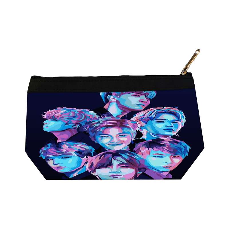 کیف لوازم آرایش زنانه مدل BTS کد 2369