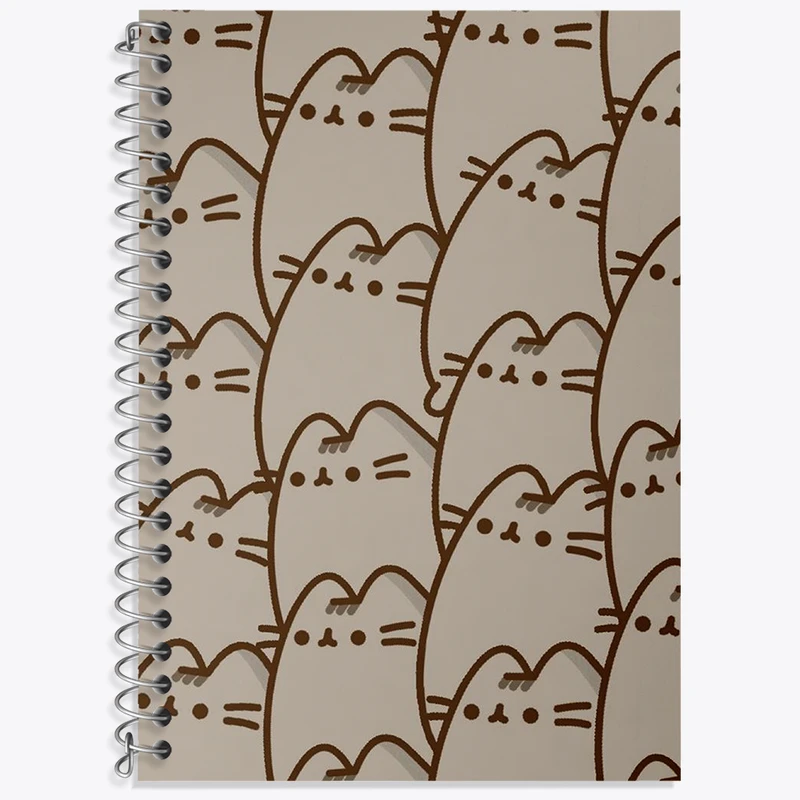 دفتر نت موسیقی 50 برگ خندالو طرح پوشین گربه بامزه کد N2050