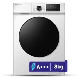 ماشین لباسشویی 8 کیلوگرم اتوماتیک ایکس ویژن مدل TF84-AWBL/ASBL