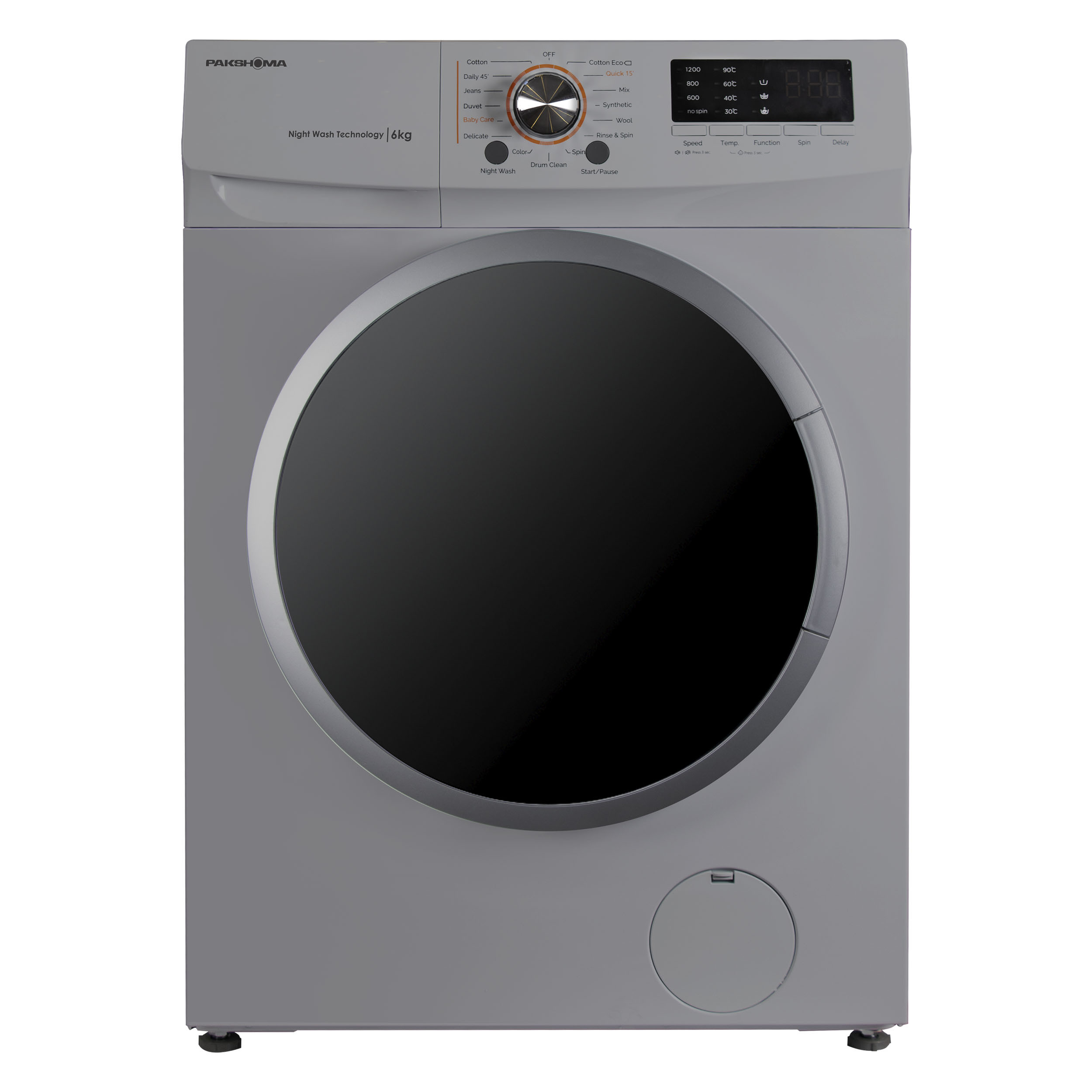 ماشین لباسشویی پاکشوما مدل UFW-10700-WT ظرفیت 7 کیلوگرم ماشین لباسشویی پاکشوما مدل UFW-10700-WT ظرفیت 7 کیلوگرم