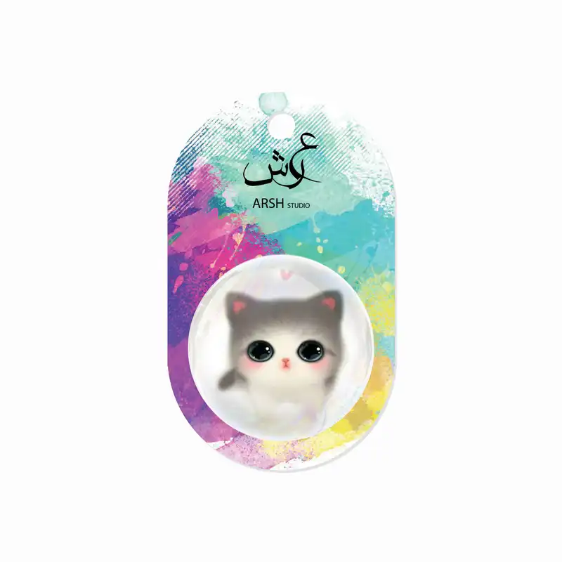 مگنت عرش طرح گربه ملوس کد Asm351