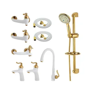 ست شیرآلات ایران گروه مدل آرچر مجموعه 9 عددی