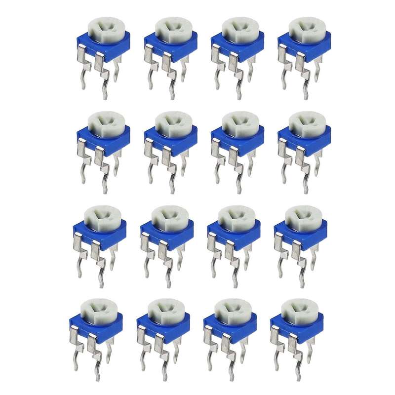 پتانسیومتر 1 کیلو اهم مدل TPB-1KO بسته 16 عددی