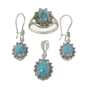 نیم ست نقره زنانه سلین کالا مدل Ce-fir1