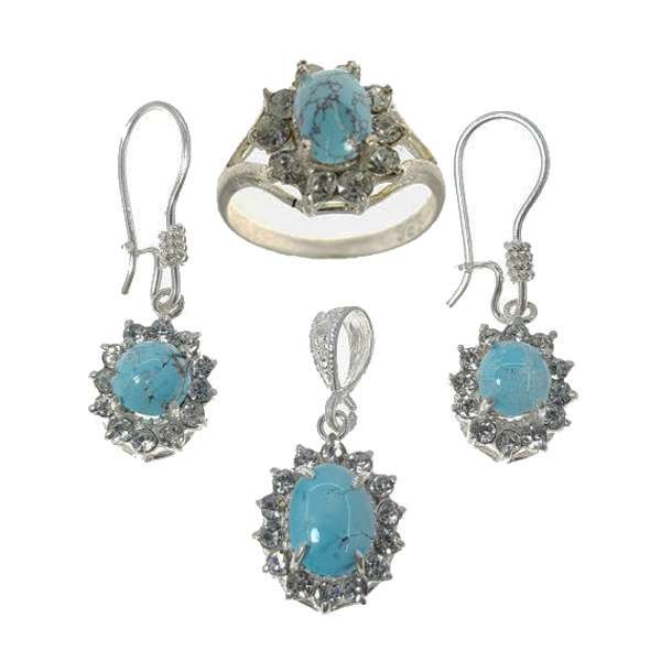 نیم ست نقره زنانه سلین کالا مدل Ce-fir1 نیم ست نقره زنانه سلین کالا مدل Ce-fir1