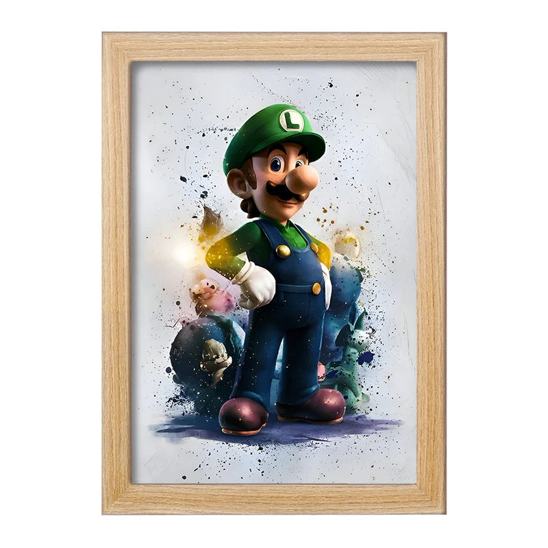 تابلو خندالو مدل سوپر ماریو (Super Mario) کد F8558