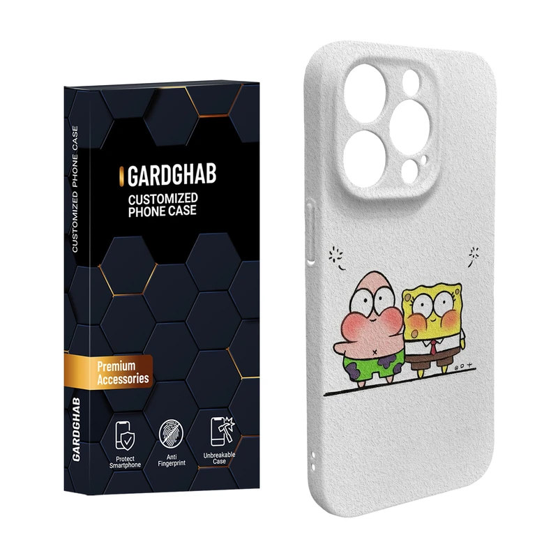 کاور گاردقاب مدل فانتزی مناسب برای گوشی موبایل اپل iPhone15 pro