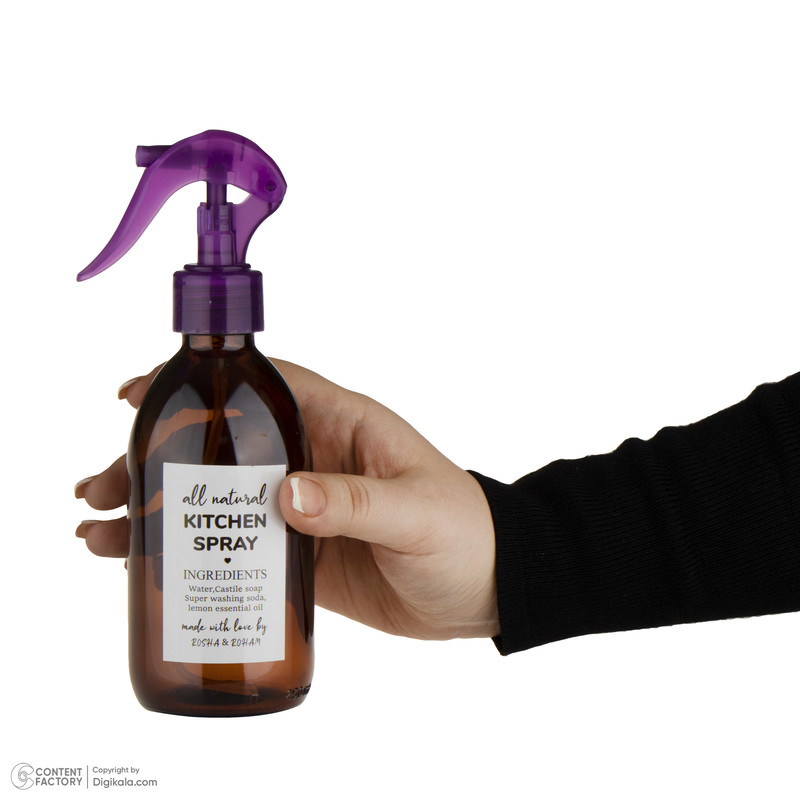 ظرف اسپری مدل NATURAL کد 6Col مجموعه 6 عددی