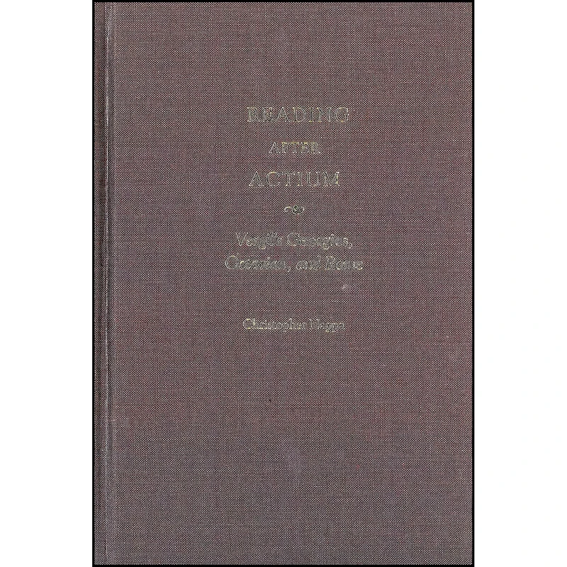 کتاب Reading after Actium اثر Christopher Nappa انتشارات University of Michigan Press