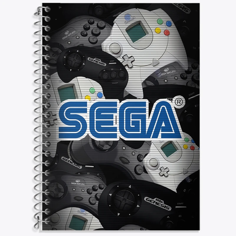 دفتر لغت 50 برگ خندالو طرح Sega کد F2525
