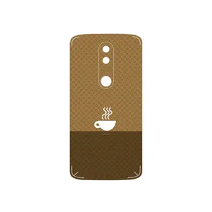 MAHOOT Minimal Cup of Coffee Icon Cover Sticker for Motorola Moto X Force