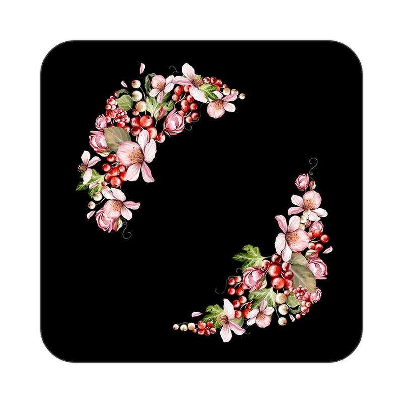 زیر لیوانی کاکتی طرح گل مدل mp19554