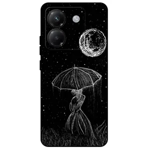 Megafone Girl and Moon 1369 Cover For Xiaomi Poco M7 Pro 5G