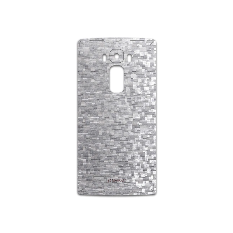 برچسب پوششی ماهوت مدل Silver-Silicon مناسب برای گوشی موبایل ال جی G Flex 2
