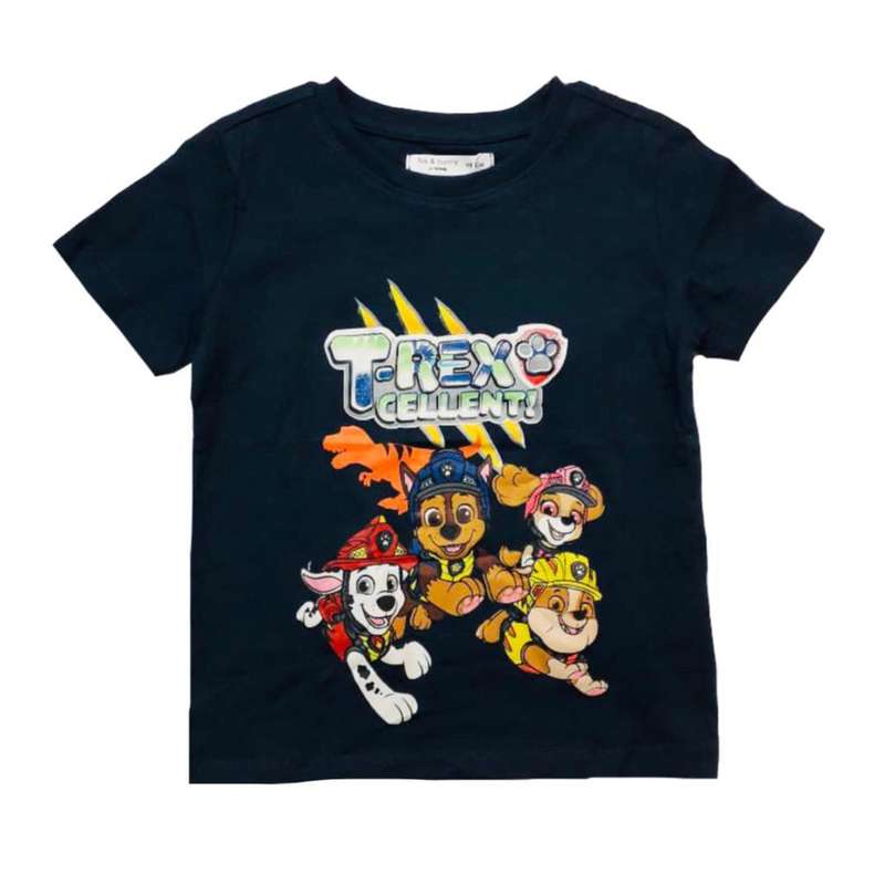 تی شرت آستین کوتاه بچگانه مدل سگ های نگهبان