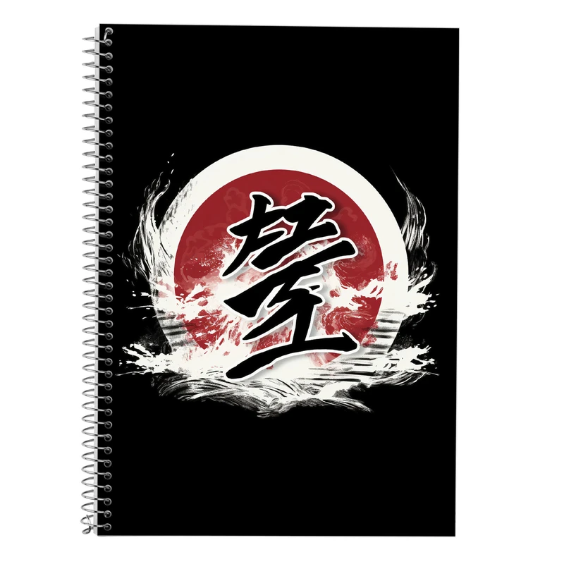 دفتر زبان 50 برگ مدوپد مدل سه خط طرح Fullmetal Alchemist کد DF2267