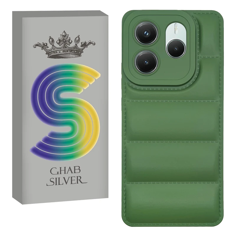 کاور قاب سیلور مدل پافری مناسب برای گوشی موبایل شیائومی Redmi Note 14 5G