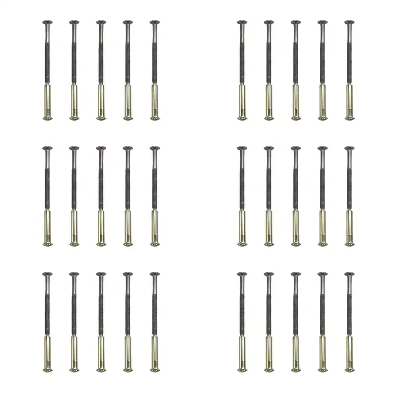 پیچ و مهره فیکس دستگیره مدل Gh-60 بسته 30 عددی